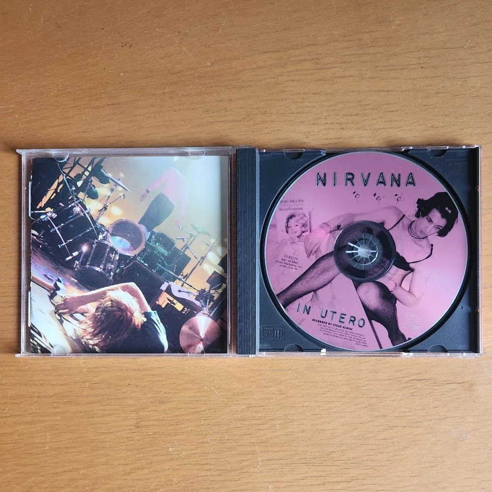 Nirvana "In Utero", "Come As You Are" - 1990s CDs (Lot of 2) - Picture 8 of 9